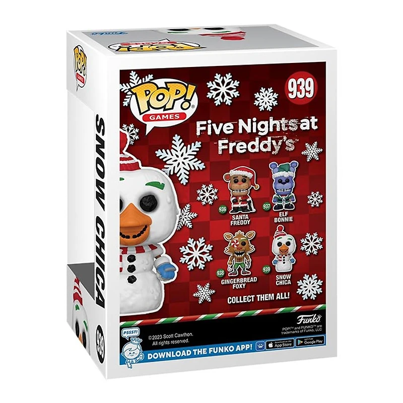 Funko Pop! Games Snow Chica Five Nights at Freddy’s