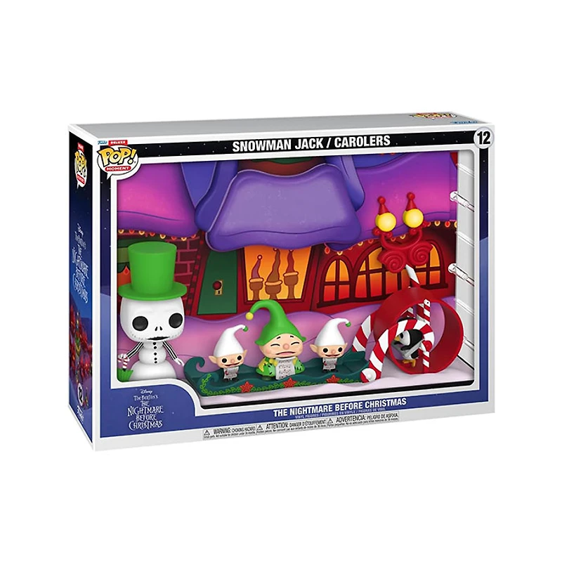 Funko Pop! Moment The Nightmare before Christmas Snowman Jack and Carolers