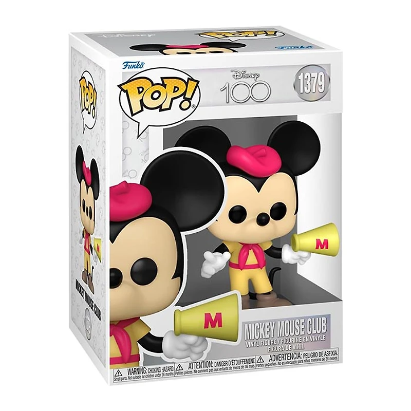 Funko Pop! Disney 100th Mickey Mouse Club Mickey