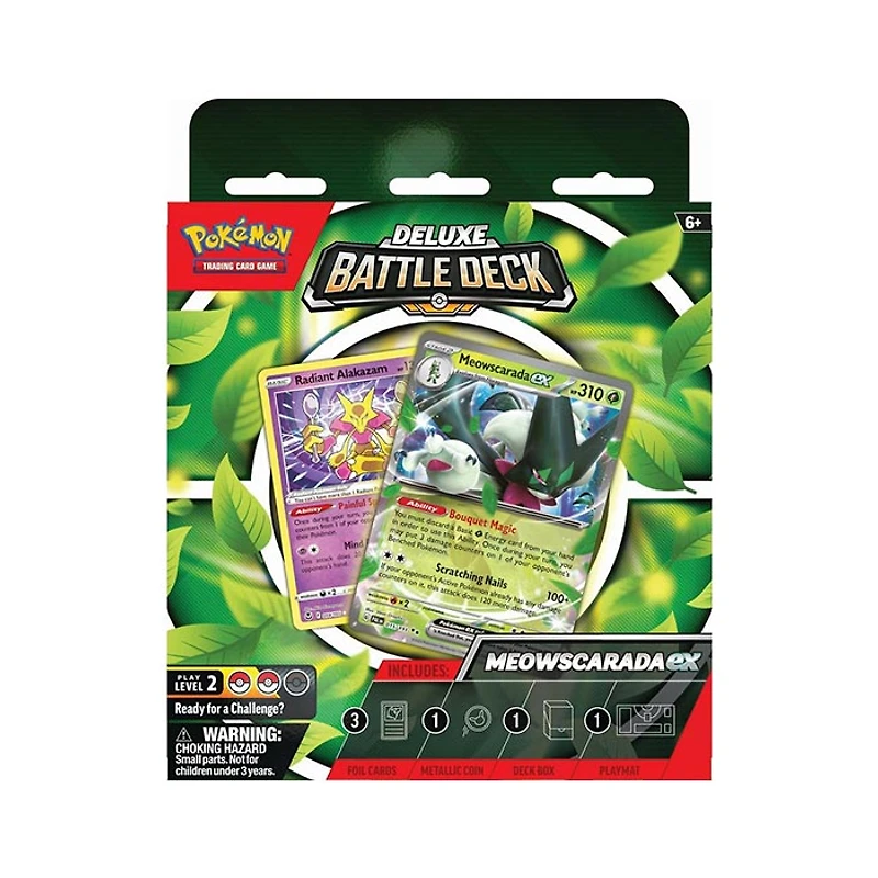 Pokemon TCG: Deluxe Battle Decks Quaquaval Ex/Meowscarada Ex Assorted (Random Pick)