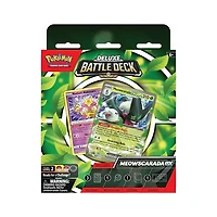 Pokemon TCG: Deluxe Battle Decks Quaquaval Ex/Meowscarada Ex Assorted (Random Pick)