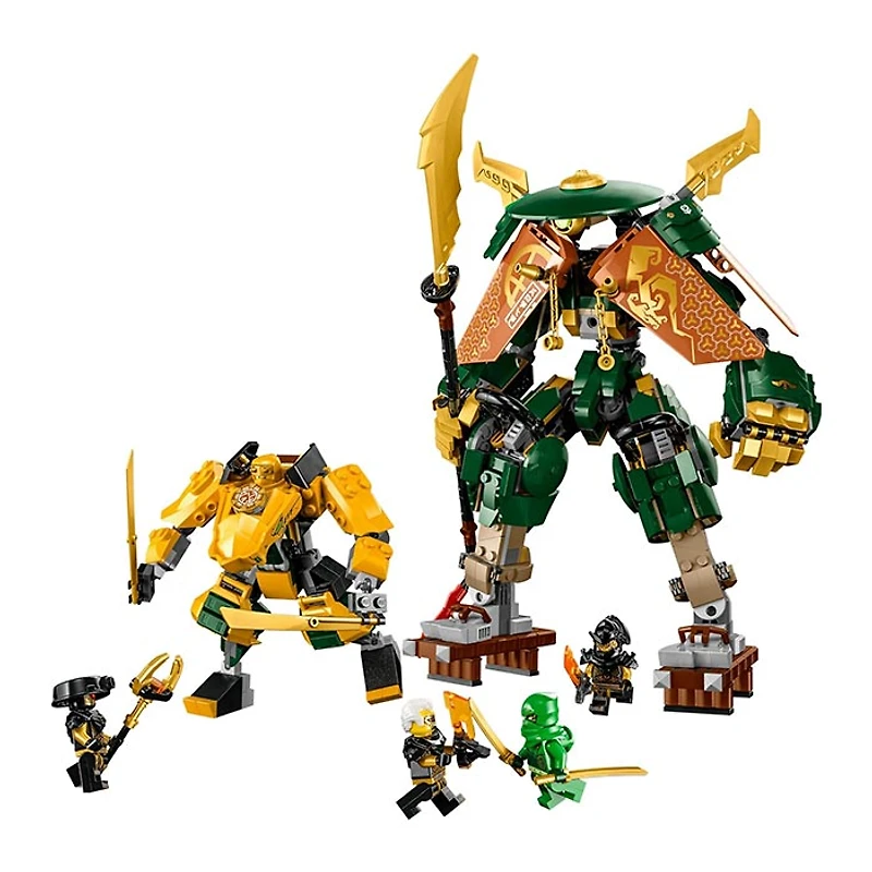 LEGO Ninjago Lloyd and Arin’s Ninja Team Mechs 764 PCS