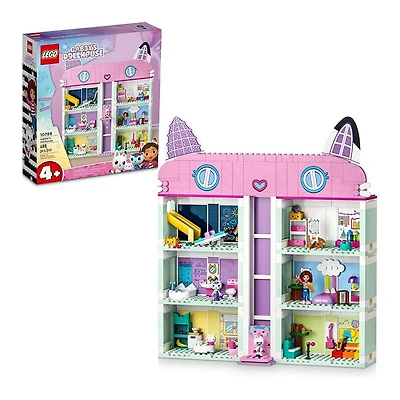 LEGO Gabby’s Dollhouse 8-Room Playhouse 498 Pcs