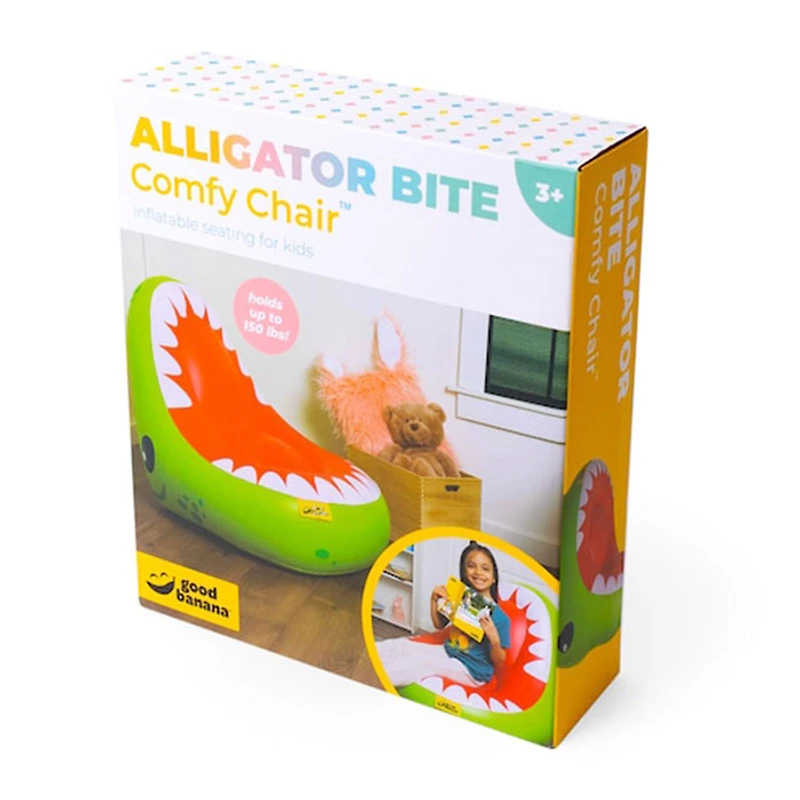 Aligator Bite Inflatable Comfy Chair