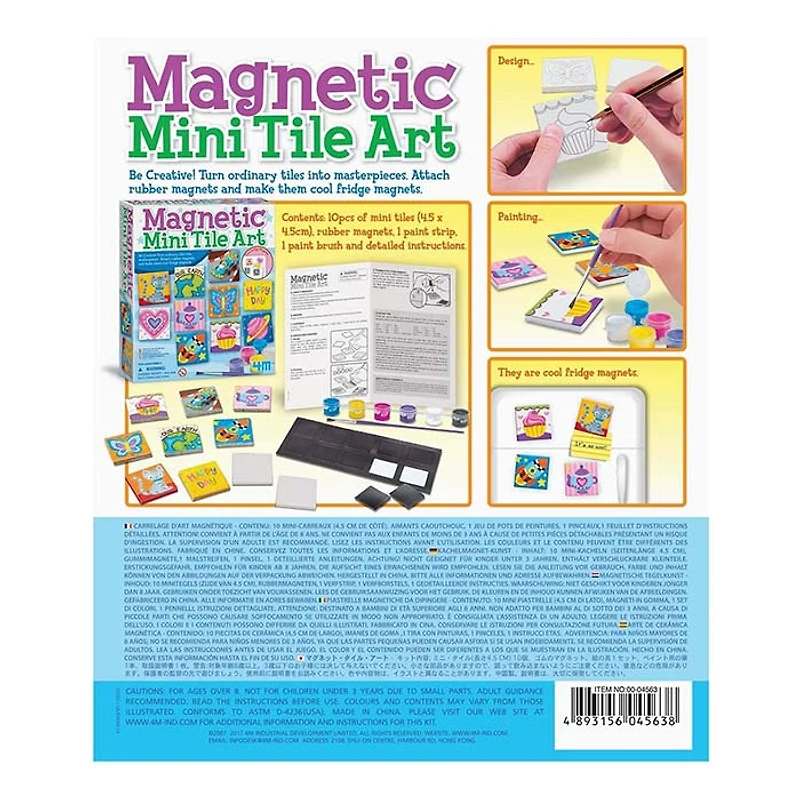 Magnetic Mini Tile Art 4M