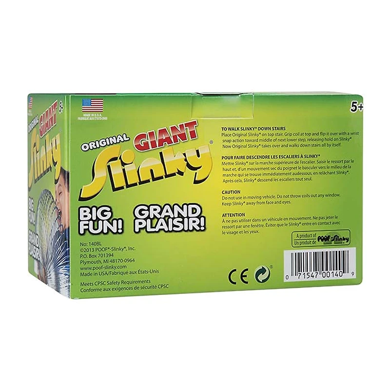 Giant Slinky Original Metal Kids Spring Toy
