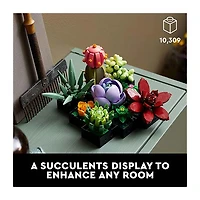 Lego Icons Succulents Botanical Collections 771 Pcs