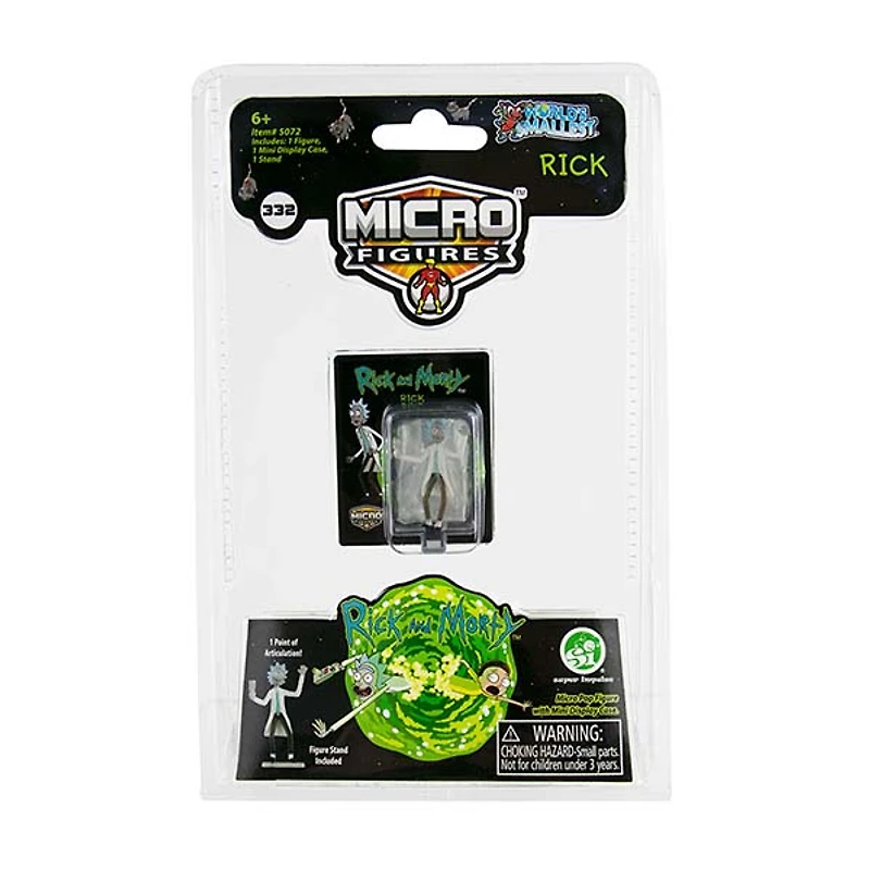 World’s Smallest Rick and Morty Pop Culture Micro Figures