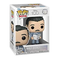 Funko Pop! Icons Disney 100th Walt Disney with Magazine