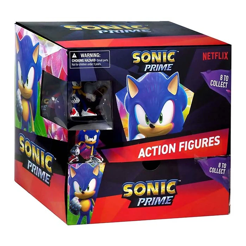 Sonic The Hedgehog Prime Articulated Series 1 Action Figure 3-Inch Mystery Pack Assorted (Random Pick)