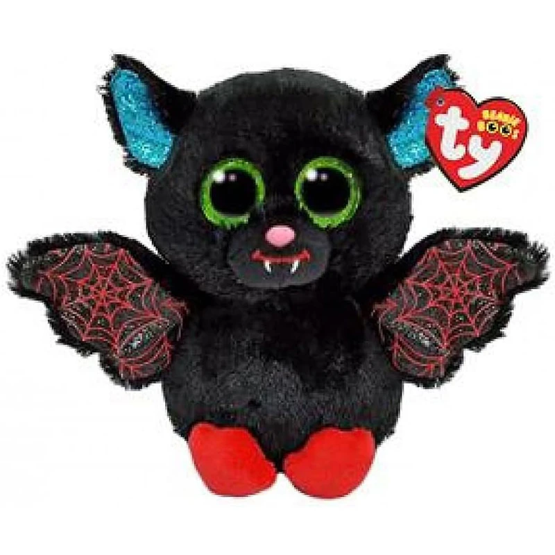 Ty Plush Beanie Boo Ophelia – Black Bat – 6″