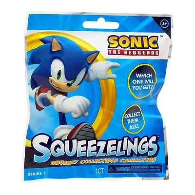 Sonic The Hedgehog Squeezelings Mystery Pack Assorted (Random Pick)