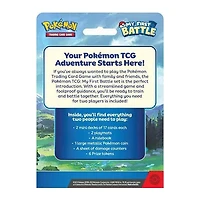 Pokemon TCG My First Battle Everything Needed for Two Players