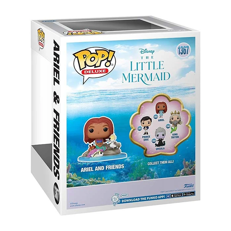 Funko Pop! Deluxe Ariel and Friends The Little Mermaid