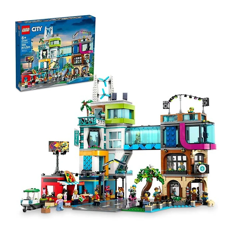 LEGO City Downtown 2010 Pcs