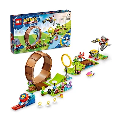 LEGO Sonic The Hedgehog Sonic’s Green Hill Zone Loop Challenge 802 Pcs