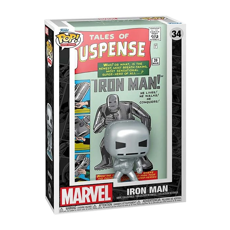 Funko Pop! Comic Cover Marvel Tales of Suspense Iron Man