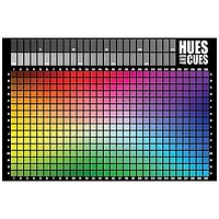 USAOPOLY HUES and CUES Vibrant Color Guessing Game