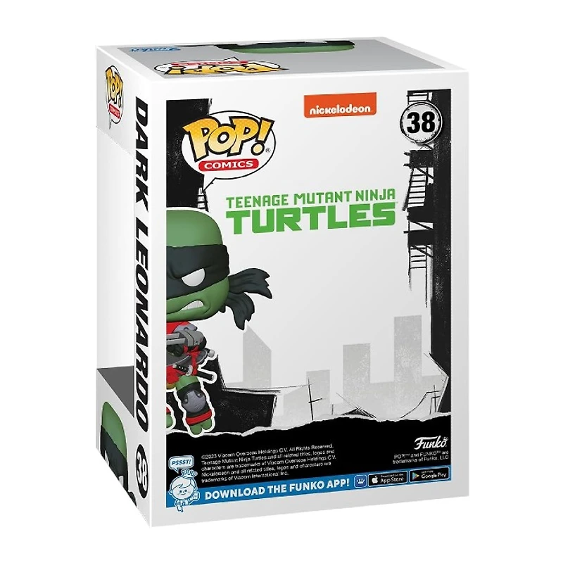 Funko Pop! Comics Teenage Mutant Ninja Turtles Dark Leonardo PX