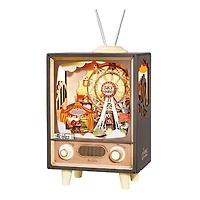 Rolife Sunset Carnival DIY Music Box 3D Wooden Puzzle