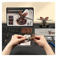 ROKR Rhinoceros Beetle DIY 3D Puzzle
