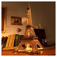 Rolife Night of The Eifel Tower 3D Wooden Puzzle