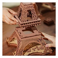 Rolife Night of The Eifel Tower 3D Wooden Puzzle