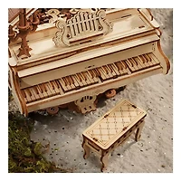 ROKR Magic Piano Mechanical Music Box 3D Wooden Puzzle