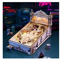 ROKR 3D Pinball Machine 3D Wooden Puzzle