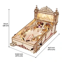 ROKR 3D Pinball Machine 3D Wooden Puzzle