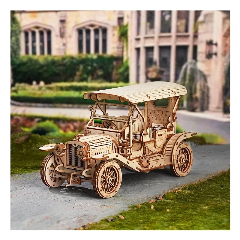 ROKR Vintage Car 3D Wooden Puzzle