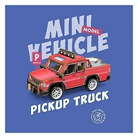 3D Wood Puzzle Pickup Truck with Pull Back 26 Pieces