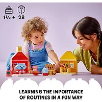 LEGO DUPLO My First Daily Routines: Eating and Bedtime Toy