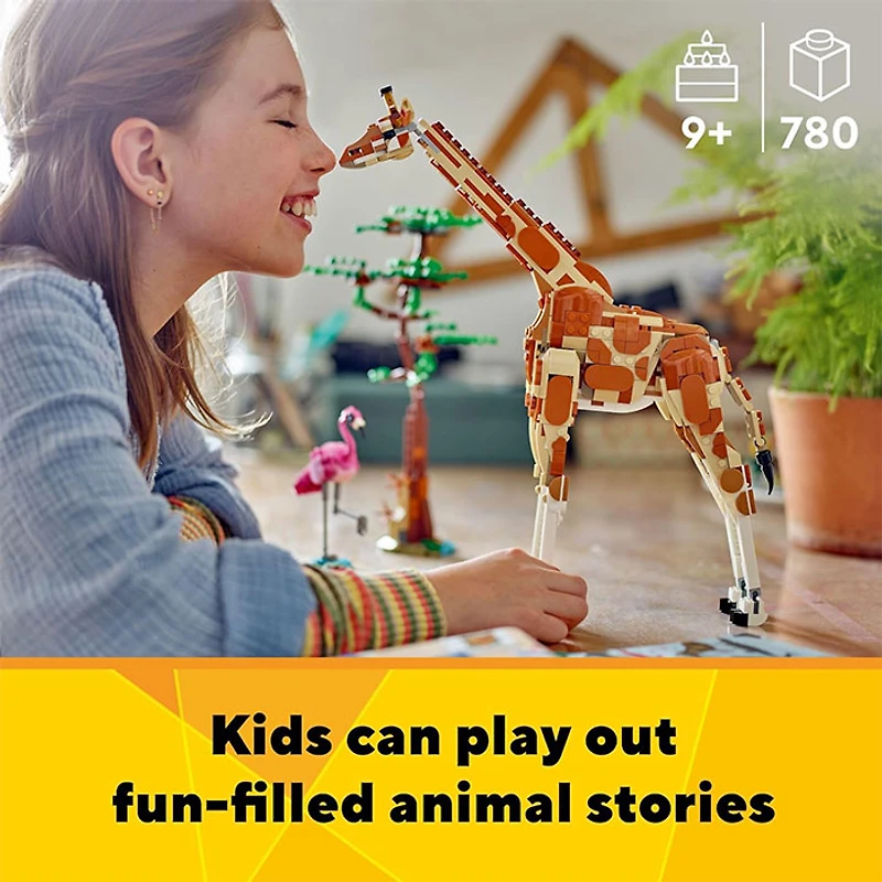 LEGO Creator 3 in 1 Wild Safari Animals