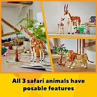 LEGO Creator 3 in 1 Wild Safari Animals