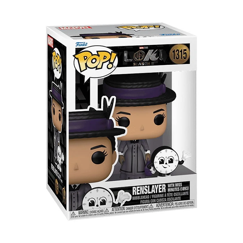 Funko Pop! And Buddy Loki Renslayer With Miss Minutes (1893)