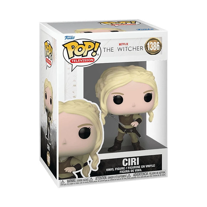 Funko Pop! Ciri training Movies The Witcher