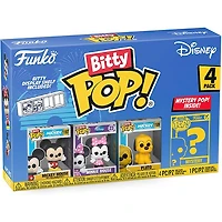 Funko Bitty Pop!! Disney Mini Collectible Toys 4-Pack Series 1