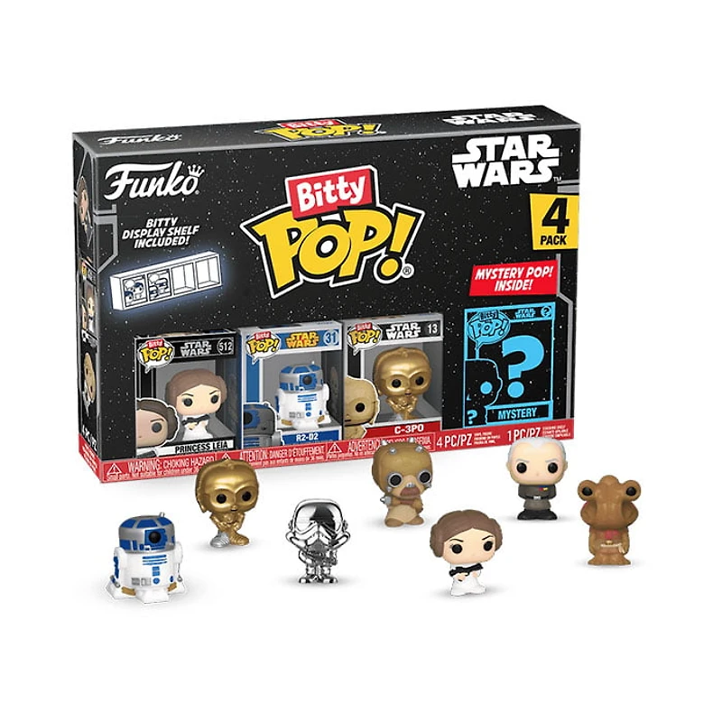 Funko Bitty Pop!! Star Wars 4-pack Series 2