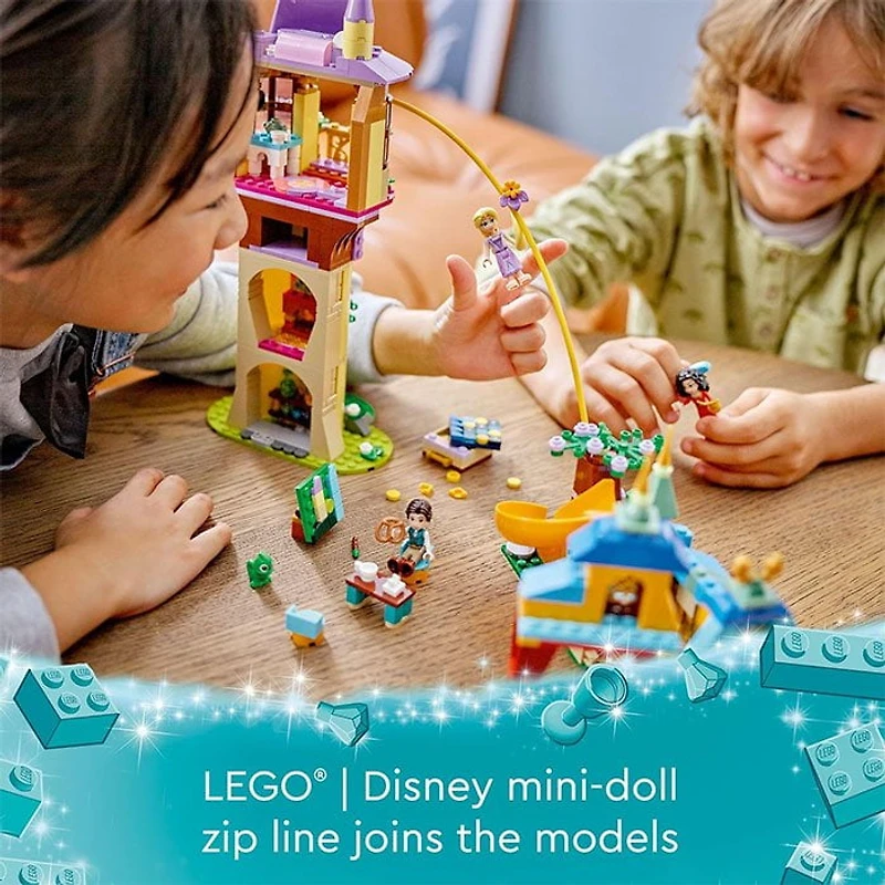 LEGO Disney Princess Rapunzel’s Tower Snuggly Duckling Tangled Building Toy