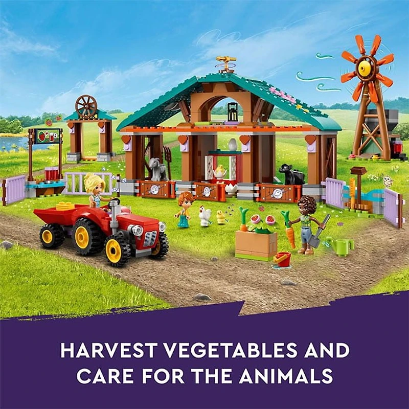 LEGO Friends Farm Animal Sanctuary and Tractor Toy