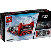 LEGO Speed Champions Audi S1 e-tron quattro Race Car – 274 Pieces