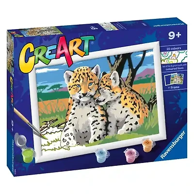 Ravensburger CreArt Safari Friends Paint with Frame