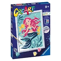 Ravensburger CreArt Enchanting Mermaid Paint with Frame