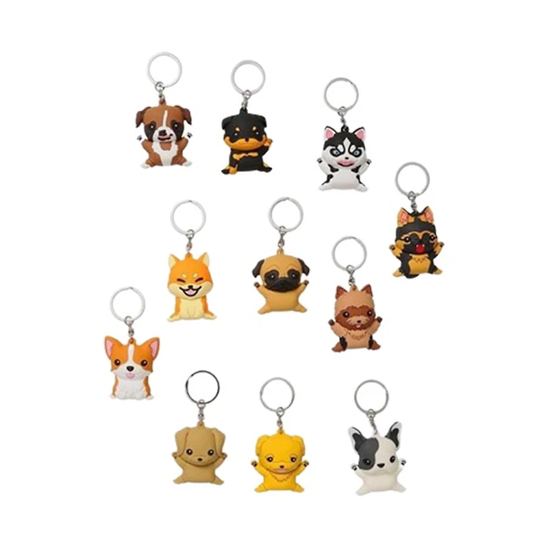 3D Foam Bag Clip Puppies (Random Pick)