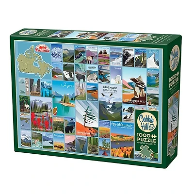 Cobble Hill 1000 Piece Puzzle – National Parks and Reserves of Canada