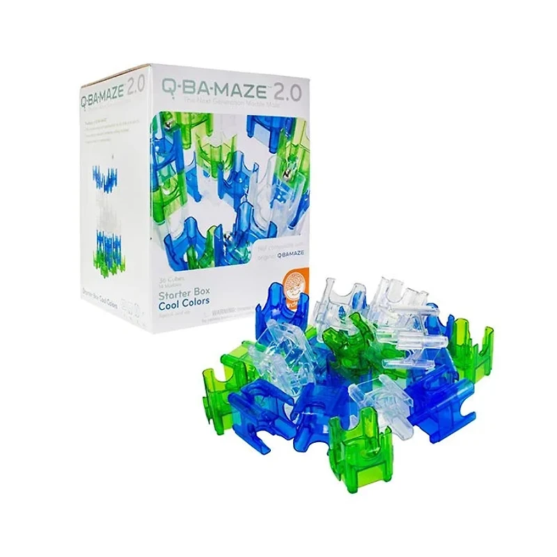 Mindware Q-BA-MAZE 2.0 Starter Box: Cool Colors