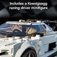 LEGO Speed Champions Koenigsegg Jesko Racing Sports Car Toy