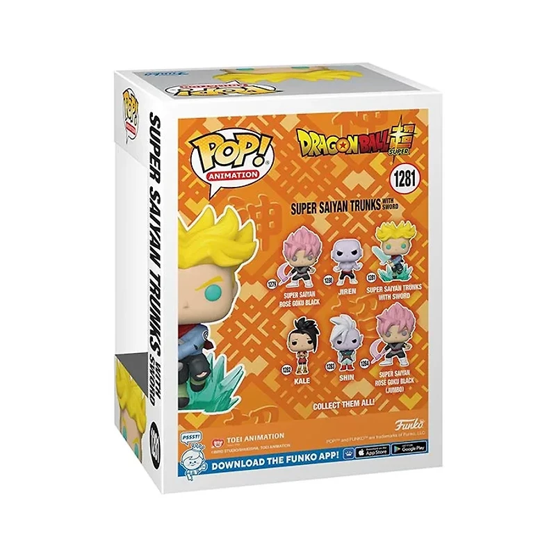 Funko Pop! Animation Dragon Ball Super Super Saiyan Trunks with Sword