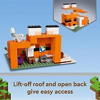 LEGO Minecraft The Fox Lodge House Animal Toys
